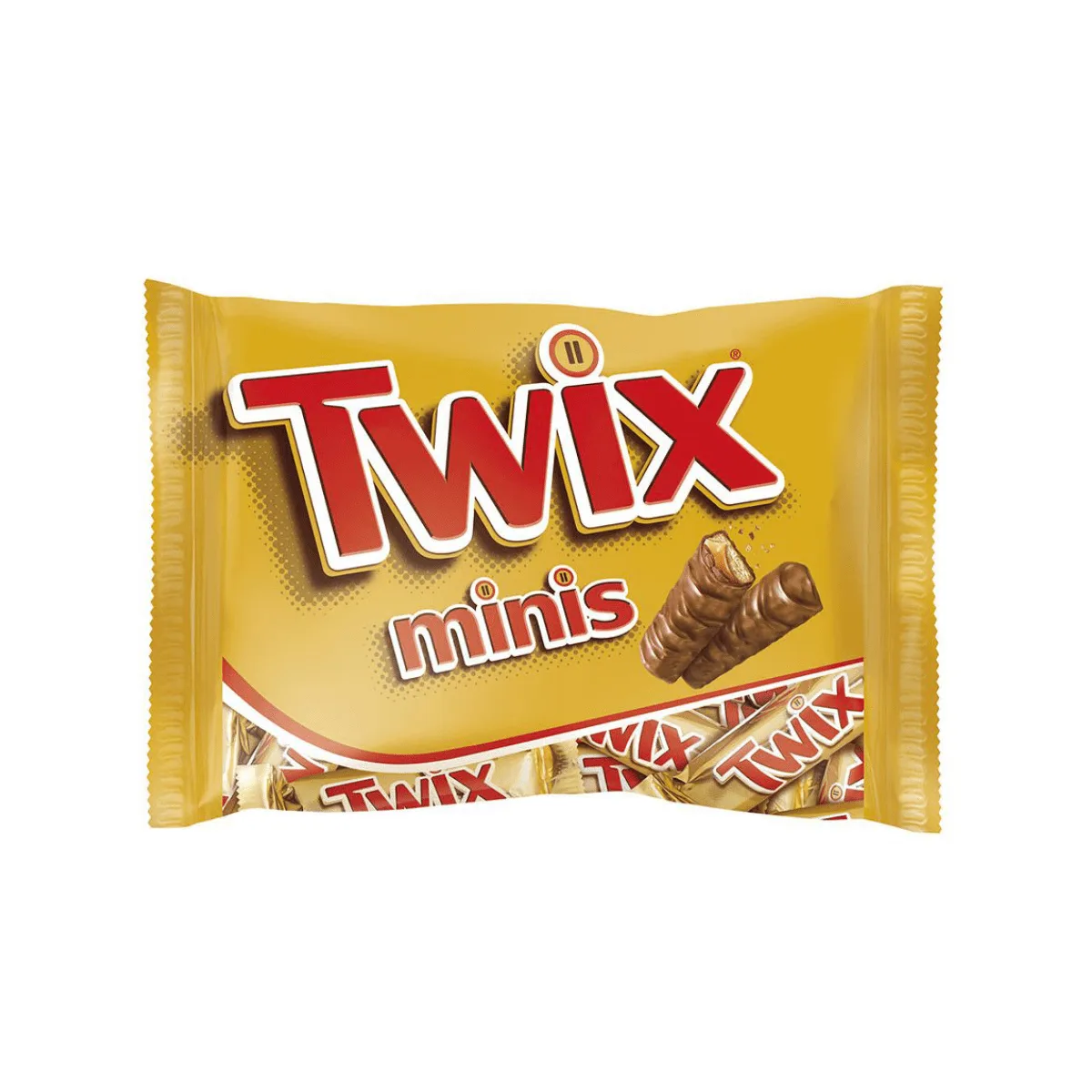 Twix minis display ready bags